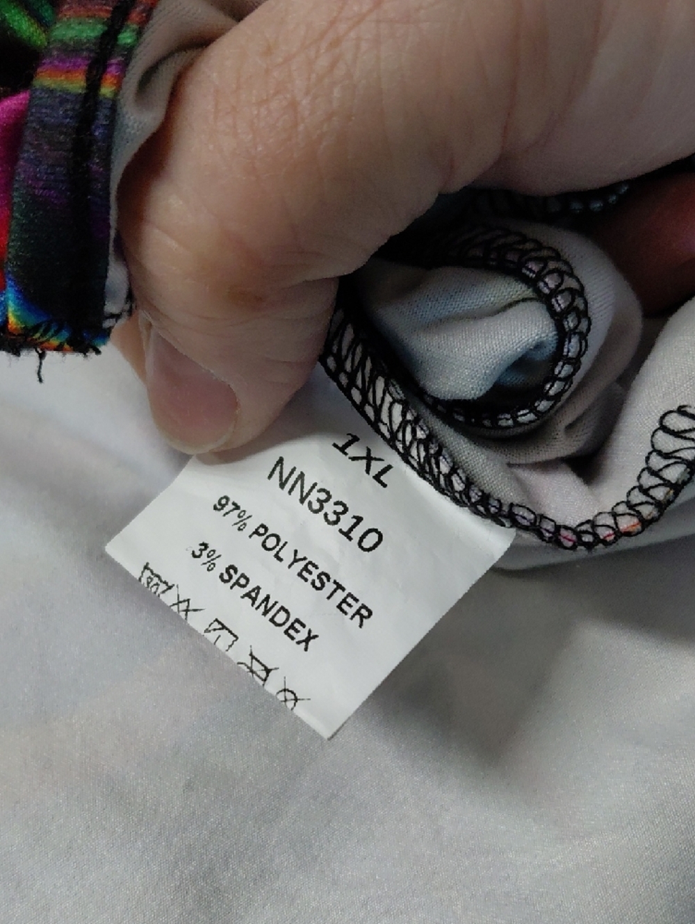 Multi-Color Swirl Sleeveless Maxi Dress - Black Base - Picture 5 of 5